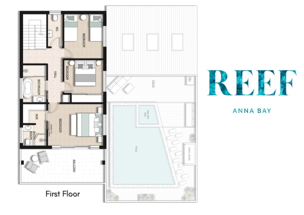 REEF Luxury Home, Ocean View, Large Pool & Hot Spa — photo 9